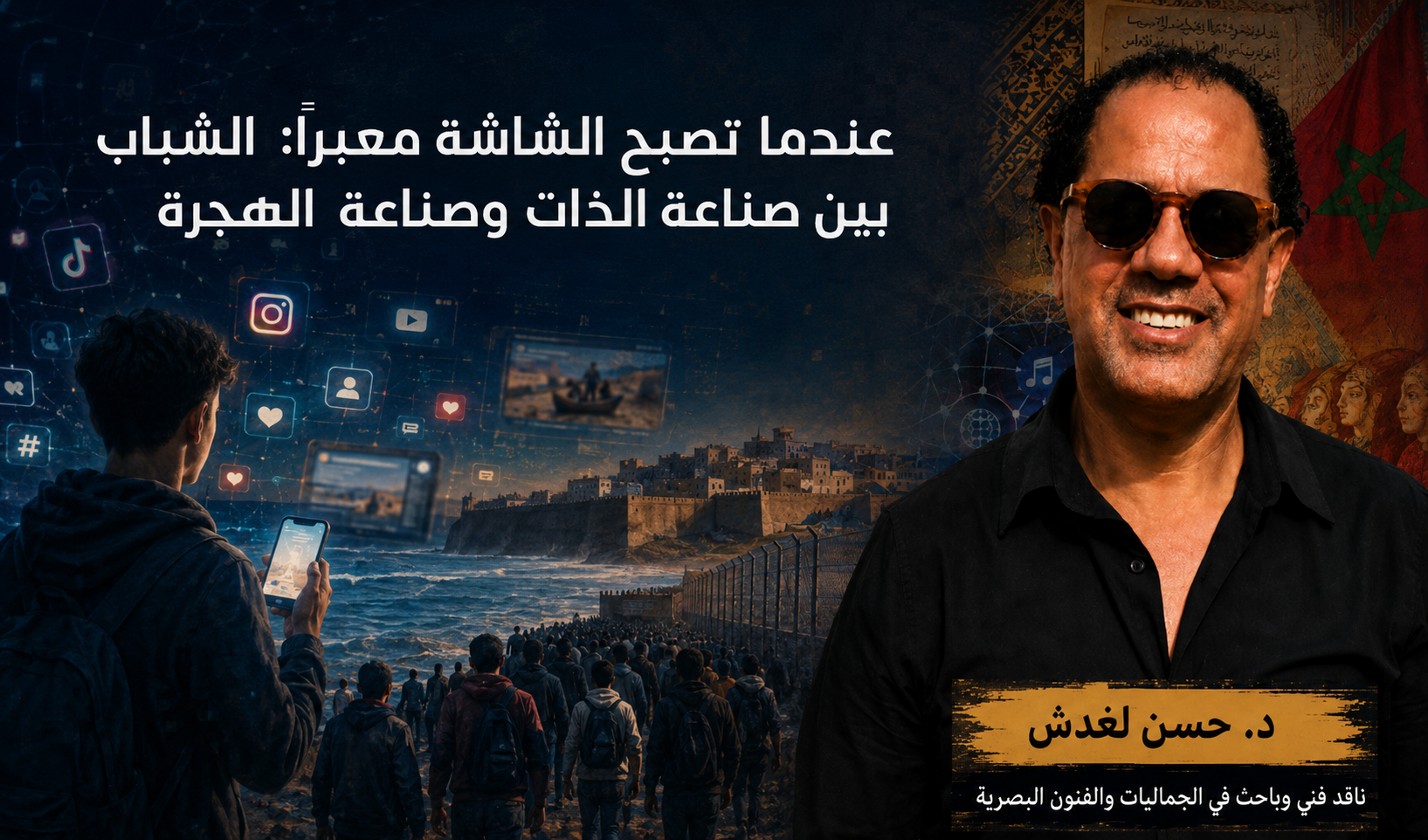 عندما تصبح الشاشة معبرًا: الشباب بين صناعة الذات وصناعة الهجرة