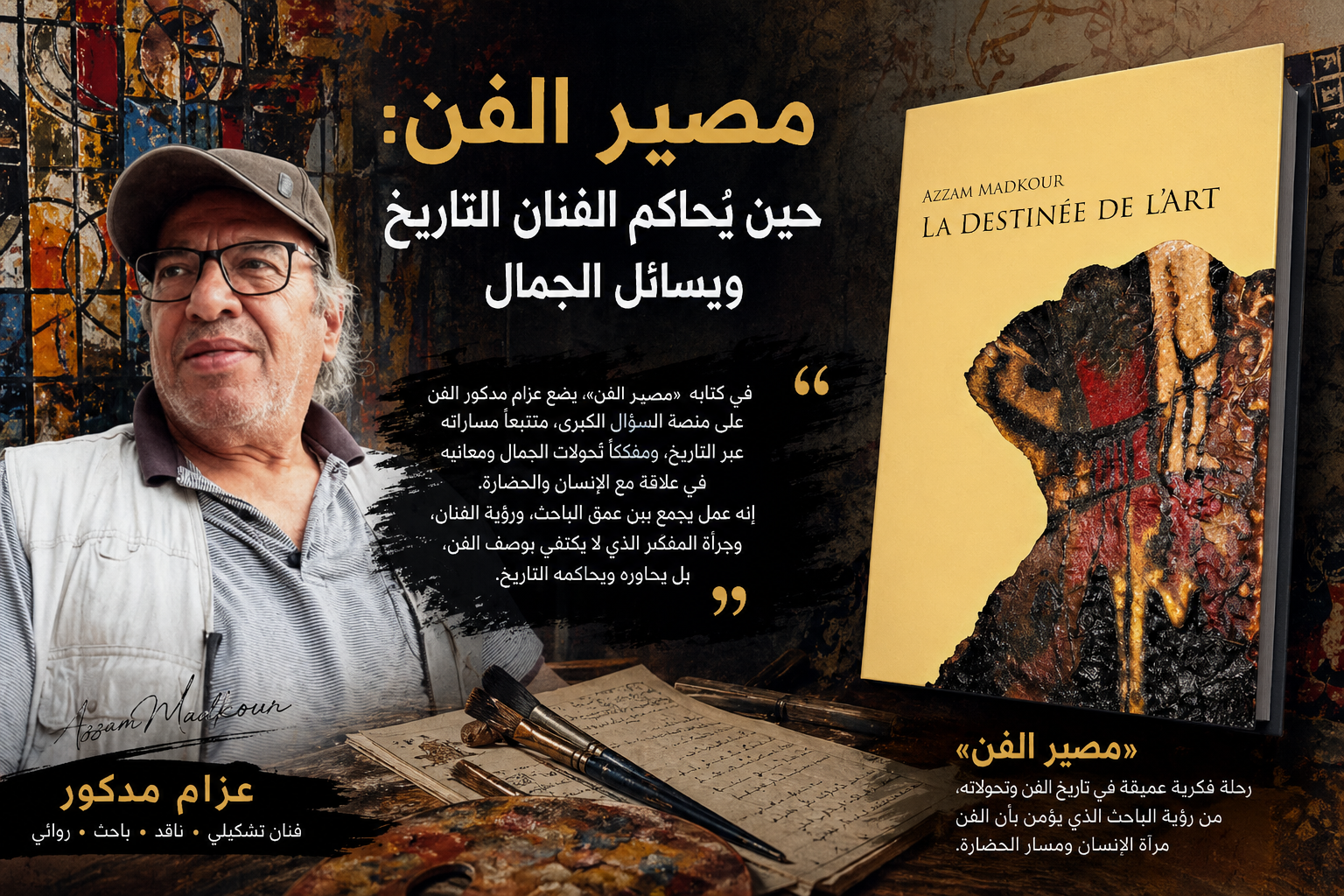 مصير الفن: حين يُحاكم الفنان التاريخ ويسائل الجمال