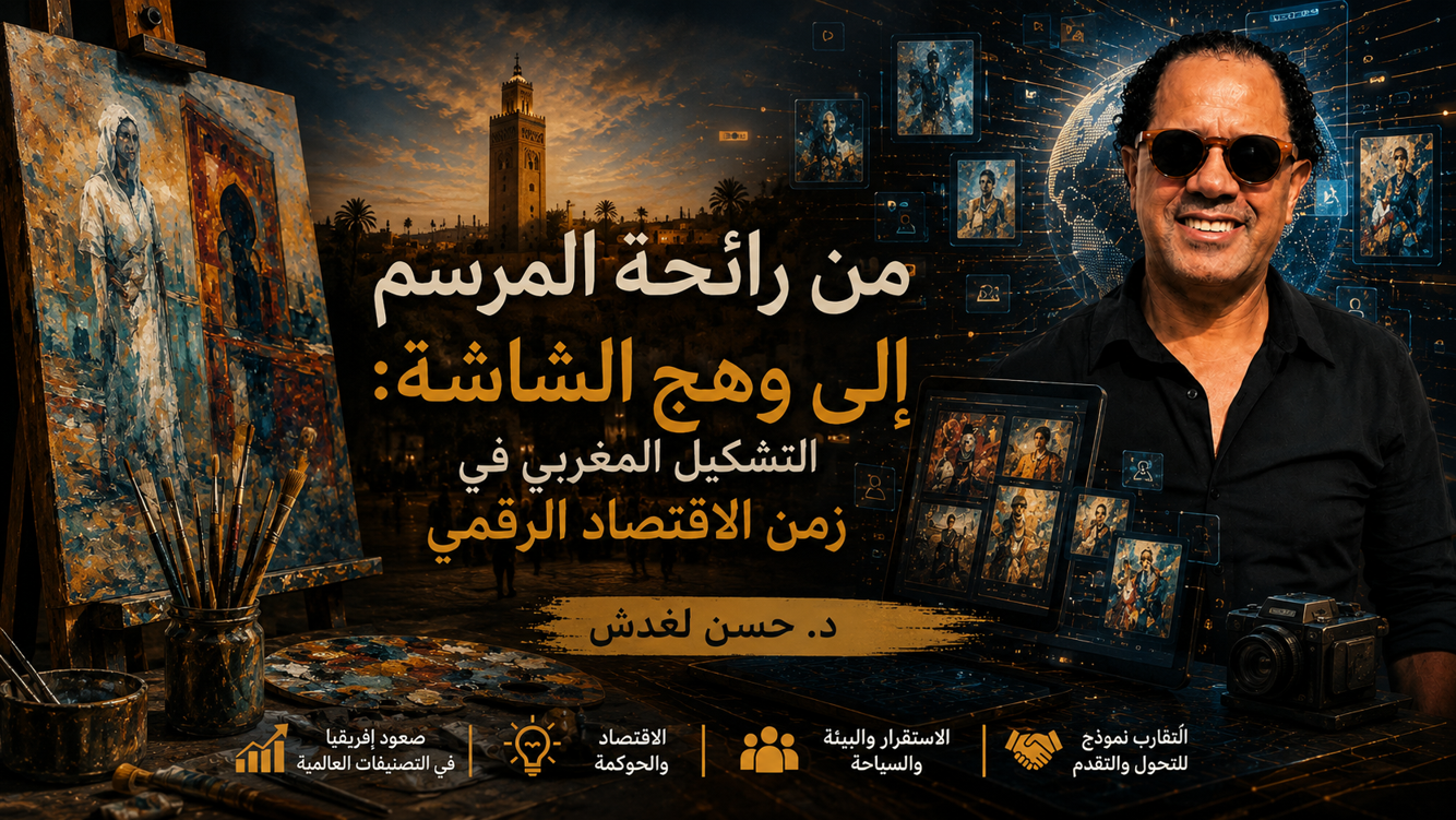 من رائحة المرسم إلى وهج الشاشة:  التشكيل المغربي في زمن الاقتصاد الرقمي