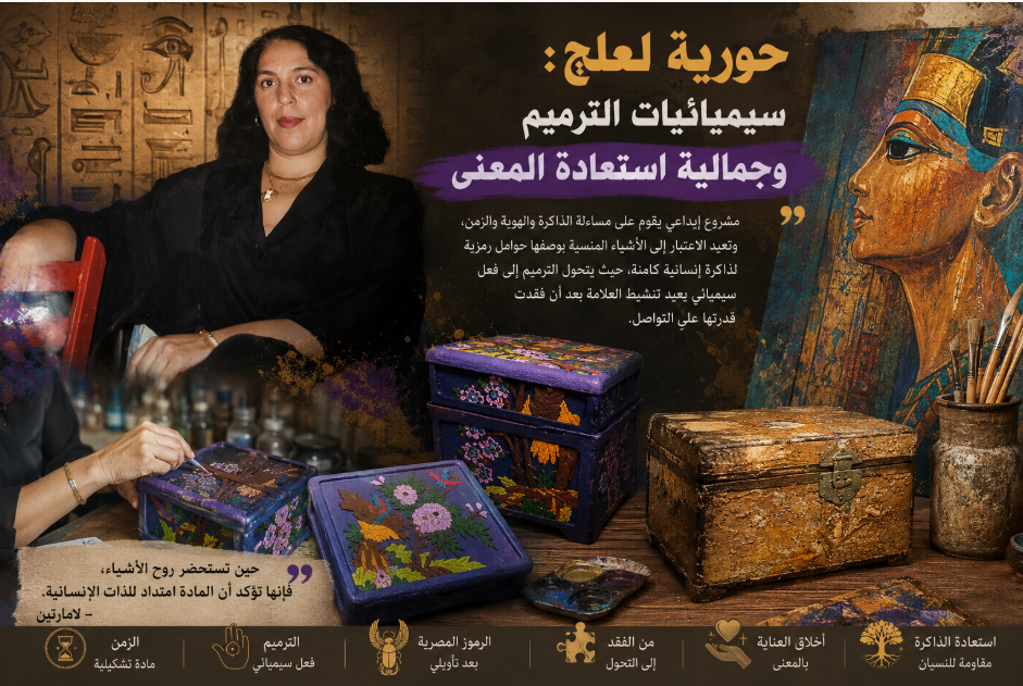 حورية لعلج: سيميائيات الترميم وجمالية استعادة المعنى