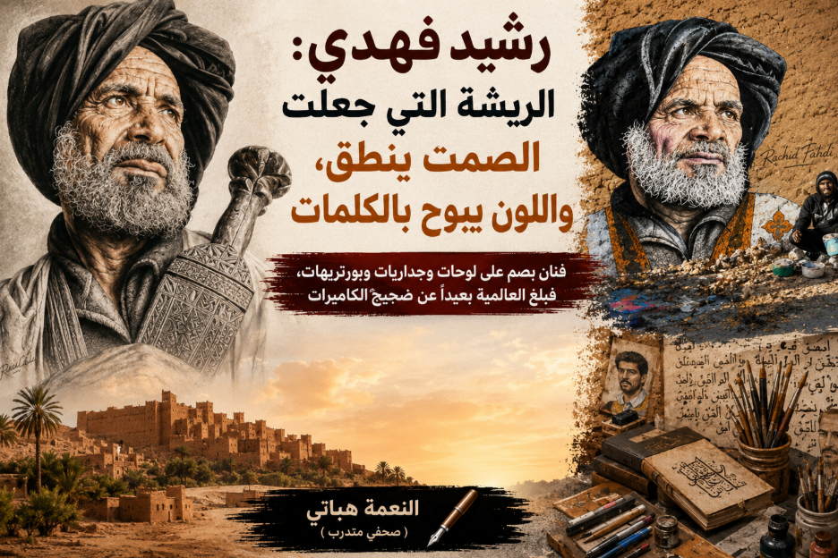 رشيد فهدي : الريشة التي جعلت الصمت ينطق، واللون يبوح بالكلمات