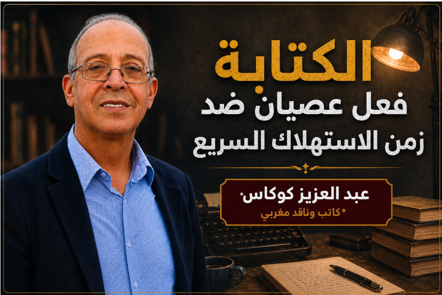 الكتابة فعل عصيان ضد زمن الاستهلاك السريع