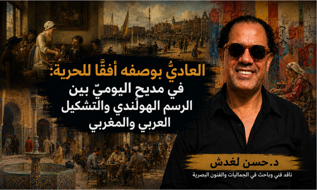 العاديُّ بوصفه أفقًا للحرية: في مديحِ اليوميِّ بين الرسم الهولندي والتشكيل العربي والمغربي
