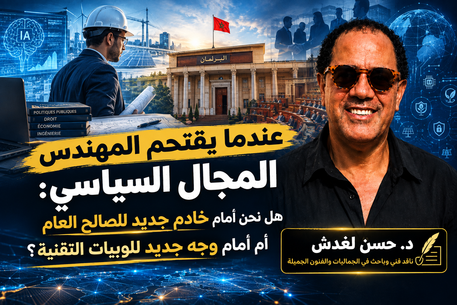عندما يقتحم المهندس المجال السياسي: هل نحن أمام خادم جديد للصالح العام أم أمام وجه جديد للوبيات التقنية؟